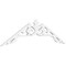 Ekena Millwork Pitch Amber Architectural Grade PVC Gable Pediment, 48"W x 14"H x 1"P (7/12) GPP048X014X100AMB - alternate 1